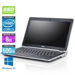 pC Portable occasion Dell Latitude E6220 – 12.5” – Gris – Intel Core i5-2520M / 2.50 GHz – RAM 8 Go – SSD 500 Go – HDMI – Webcam – Gigabit Ethernet – Wifi – Windows 10 Professionnel
