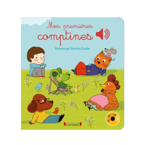 Livre sonore Mes premières comptines