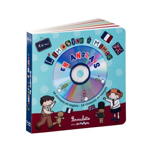 Livre-CD L’imagier à mimer en anglais