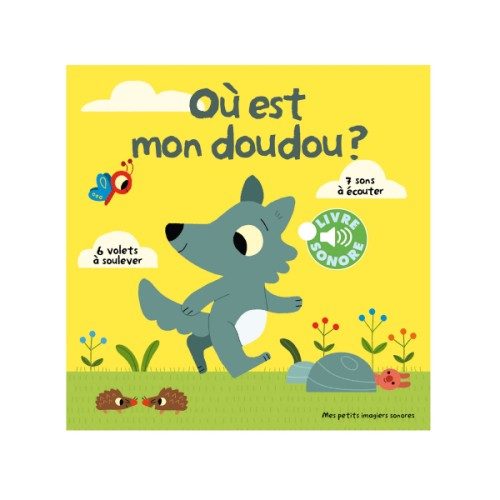 Livre sonore Où est mon doudou ?