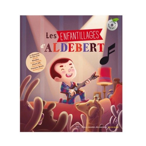Livre-CD Les enfantillages d’Aldebert