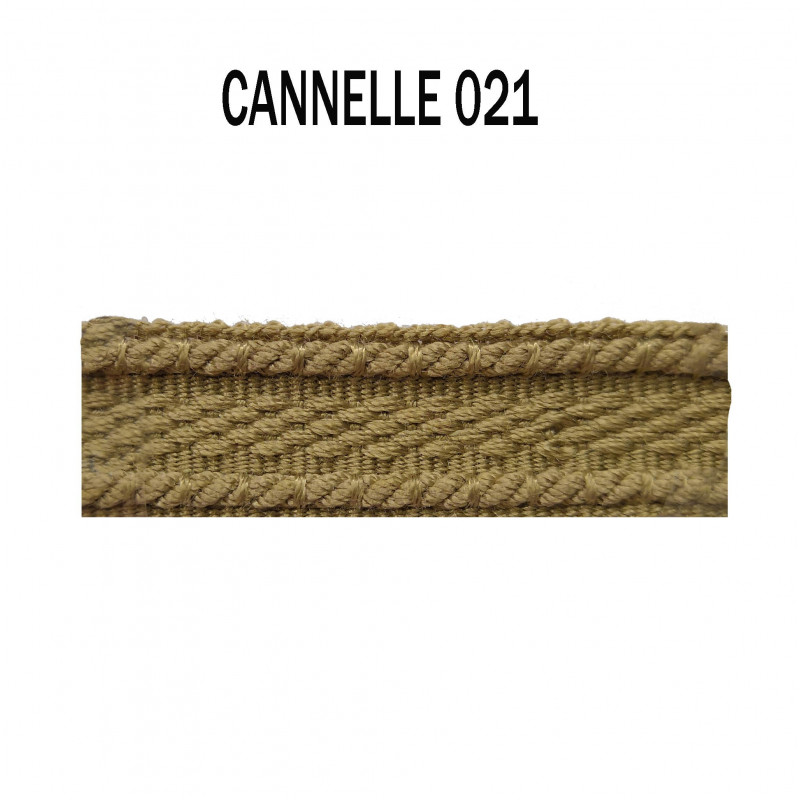 Galon chaînette 15 mm 021 Cannelle