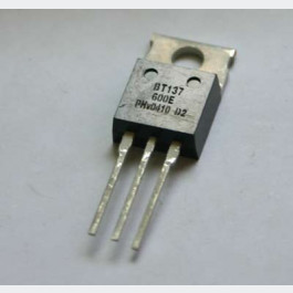 AOYUE Pièce de Rechange BT137 600E Triac Transistor