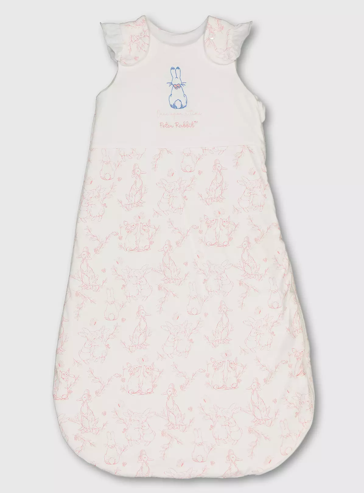 Peter Rabbit Cream & Pink 1.5 Tog Sleeping Bag – 6-12 months