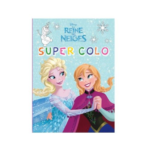 Livre Reine des neiges supercolo
