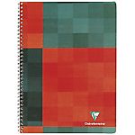Cahier à reliure intégrale – Clairefontaine – Matris – 17 x 22 cm – Grand carreaux – 180 pages
