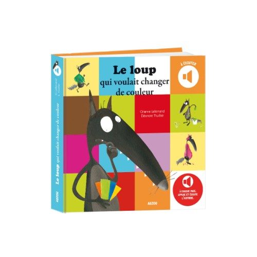 Livre Le loup qui voulait changer de couleurs sonore