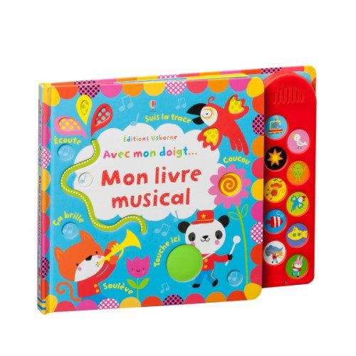 Livre Mon livre musical Avec mon doigt…