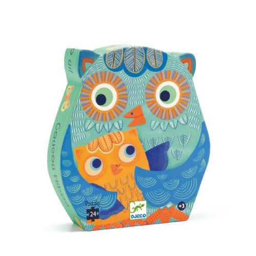 Puzzle Coucou Hibou 24 pièces
