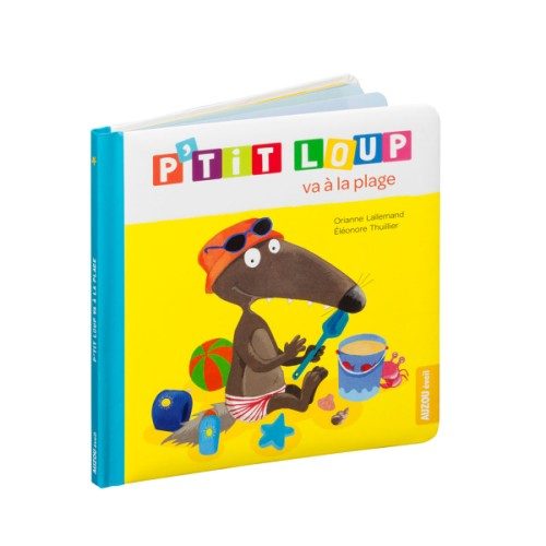 Livre P’tit loup va à la plage