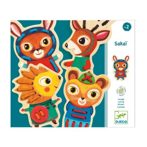 Jeu d’habillage avec lacets Sakaï