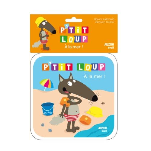 Livre de bain P’tit Loup à la mer
