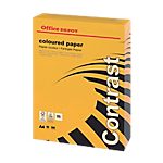 Papier couleur Office Depot A4 80 g/m² Orange Contrast – 500 feuilles/Ramette