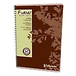 Cahier recyclé – Calligraphe – Forever – petits carreaux – reliure intégrale – A4 – 180 pages