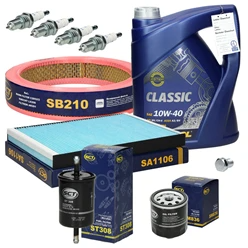 Inspektionspaket + MN7501-5 10w40 Classic 5 Liter
