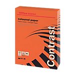 Papier couleur Office Depot A4 80 g/m² Rouge Contrast – 500 feuilles/Ramette