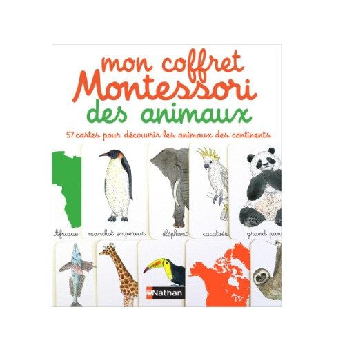 Livre Mon coffret Montessori des animaux