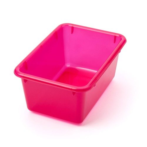 Bac en plastique rose