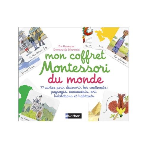 Mon coffret Montessori du monde