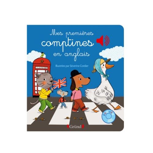 Livre Mes premières comptines en anglais