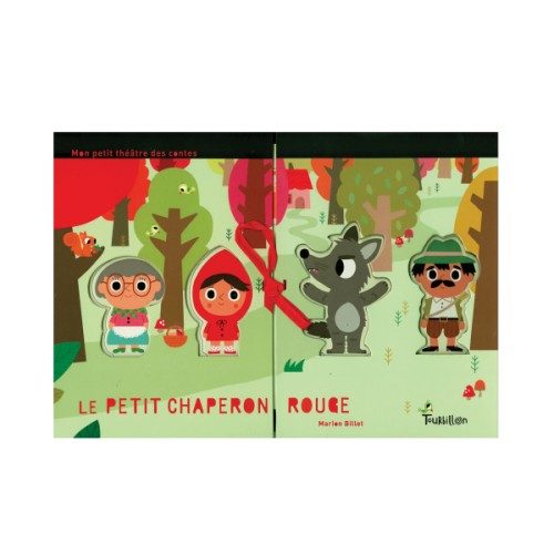 Livre Mon petit théâtre de contes le petit chaperon rouge