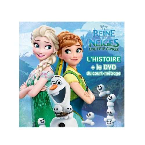 Livre-DVD La Reine des neiges La fête givrée