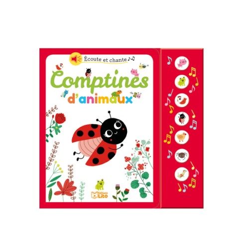 Livre sonore Ecoute et chante Comptines d’animaux