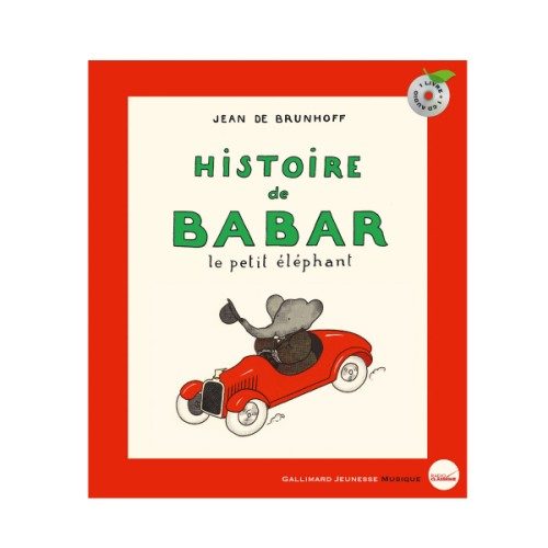 Livre-CD Histoire de Babar le petit éléphant
