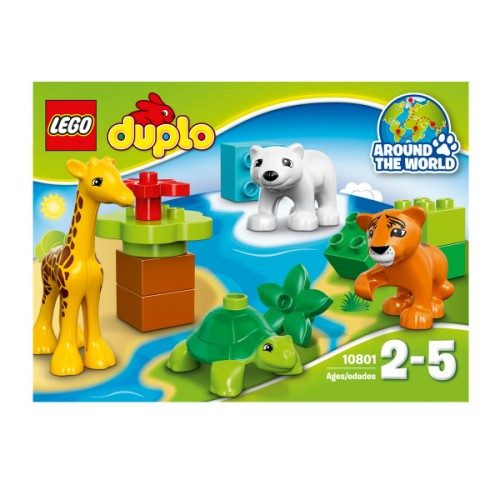 10801 Bébés animaux du monde LEGO Duplo Ville