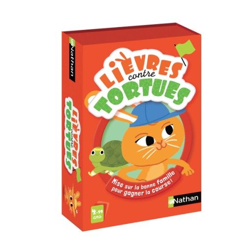 Jeu de cartes Lièvres contre tortues