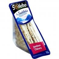 Sandwich jambon chèvre Sodebo