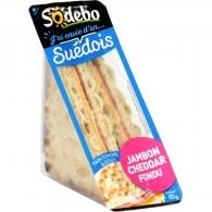 Sandwich suédois jambon cheddar Sodebo