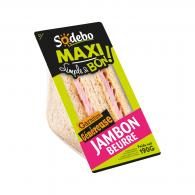 Sandwich jambon beurre Sodebo