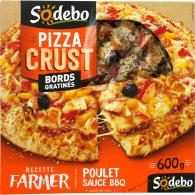 Pizza Farmer poulet sauce BBQ Sodebo