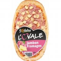 Pizza jambon fromages Sodebo