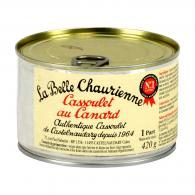 Plat cuisiné cassoulet au canard La Belle Chaurienne
