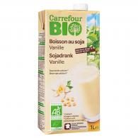 Boisson végétale bio au soja vanille Carrefour Bio