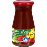 Sauce coulis de tomate Carrefour