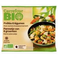 Légumes cuisinés bio poêlée de 6 légumes Carrefour Bio