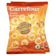 Biscuits apéritifs boules au fromage Carrefour