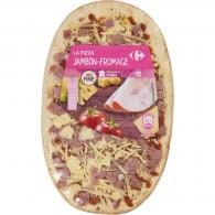 Pizza jambon fromage Carrefour