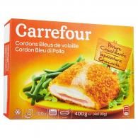 Cordons bleus de volaille Carrefour