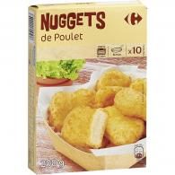 Nuggets de poulet Carrefour