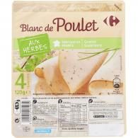 Blanc de poulet aux herbes Carrefour