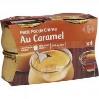 Crèmes dessert au caramel Carrefour