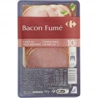 Bacon fumé Carrefour