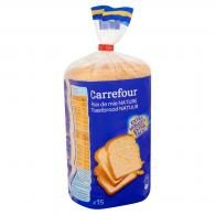 Pain de mie nature extra mœlleux Carrefour