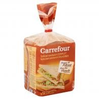 Pain de mie complet spécial sandwich Carrefour