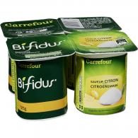 Yaourts Bifidus citron Carrefour