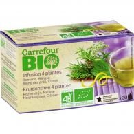 Infusion 4 plantes Carrefour Bio